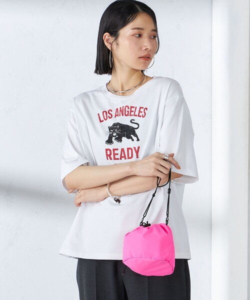 PARROTT CANVAS（パロットキャンバス）の「PARROTT CANVAS:PCM DRAW BAG（ショルダーバッグ・レディース・ブラウン/ネイビー/ピンク系・ONE SIZE）」の20枚目の写真