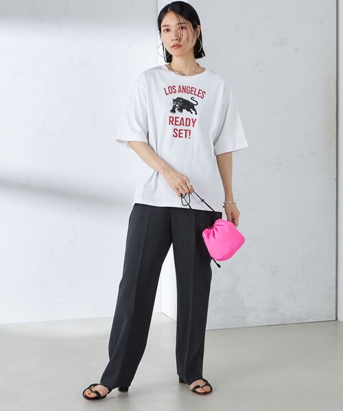 PARROTT CANVAS（パロットキャンバス）の「PARROTT CANVAS:PCM DRAW BAG（ショルダーバッグ・レディース・ブラウン/ネイビー/ピンク系・ONE SIZE）」の22枚目の写真