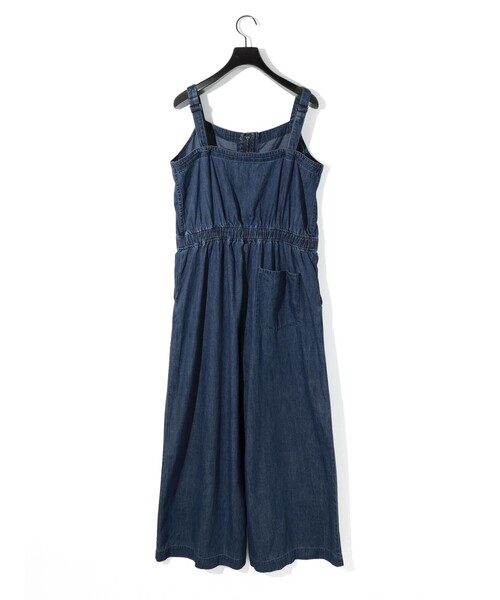 セール】MIDIUMISOLID for Ladies デニムオールインワン（デニム