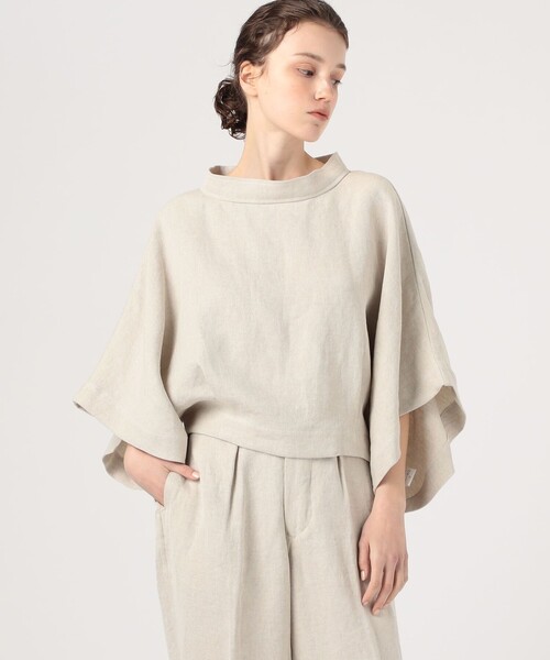 セール】HAVERSACK リネンワイドプルオーバー（シャツ/ブラウス