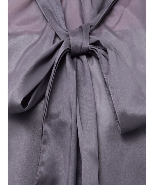 MERCURYDUO（マーキュリーデュオ）の「2WAYボウタイ付きブラウス（シャツ/ブラウス・レディース・ラベンダー/ブラウン/オフホワイト・FREE）」の22枚目の写真