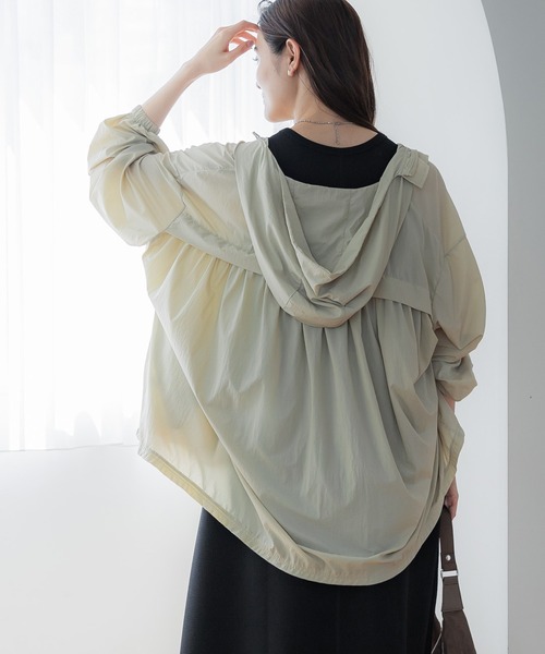 セール】バックフレアマウンテンパーカー/UVカット/撥水