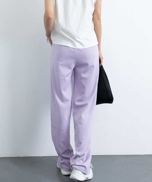 Miniministore（ミニミニストア）の「スウエットパンツレディース ロングパンツ（スウェットパンツ・レディース・ベージュ/パープル/ピンク/グレー/ブラック/ホワイト・FREE）」の8枚目の写真