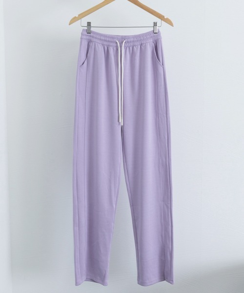 Miniministore（ミニミニストア）の「スウエットパンツレディース ロングパンツ（スウェットパンツ・レディース・ベージュ/パープル/ピンク/グレー/ブラック/ホワイト・FREE）」の12枚目の写真