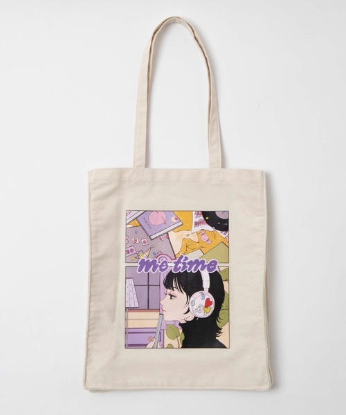 WEGO(ウィゴー)の「∴WEGO/別注オハナトートバッグ(トートバッグ・レディース・ナチュラル・FREE)」の7枚目の写真