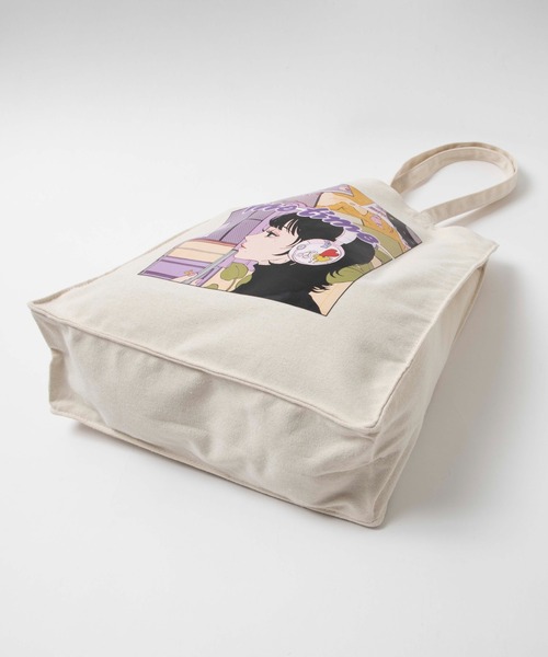 WEGO(ウィゴー)の「∴WEGO/別注オハナトートバッグ(トートバッグ・レディース・ナチュラル・FREE)」の5枚目の写真