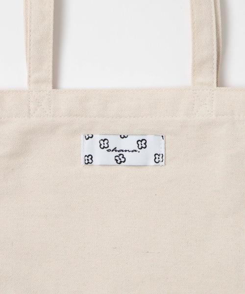 WEGO(ウィゴー)の「∴WEGO/別注オハナトートバッグ(トートバッグ・レディース・ナチュラル・FREE)」の3枚目の写真