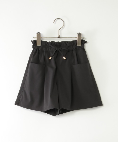 ikka（イッカ）の「【接触冷感／速乾】涼やかキュロット（120~160cm）（その他パンツ・キッズ・ブラック/オリーブ/スカイブルー・120/130/140/150/160）」の2枚目の写真