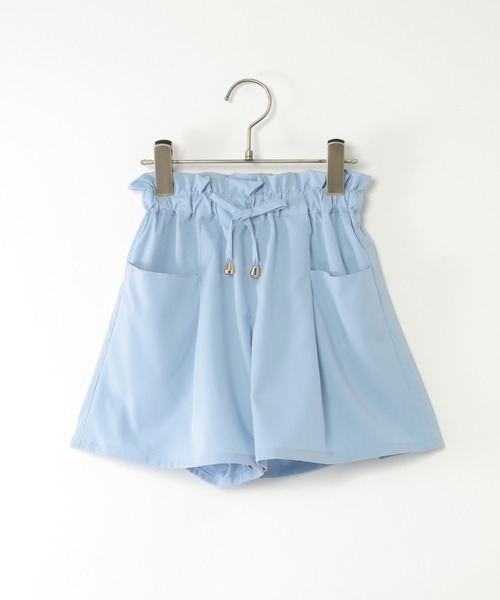 ikka（イッカ）の「【接触冷感／速乾】涼やかキュロット（120~160cm）（その他パンツ・キッズ・ブラック/オリーブ/スカイブルー・120/130/140/150/160）」の4枚目の写真