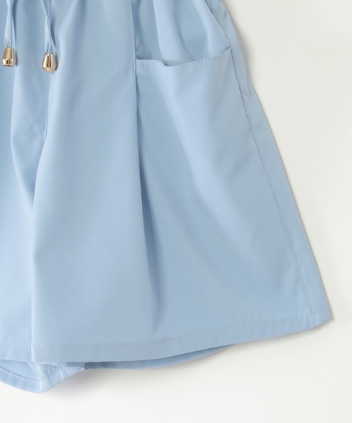 ikka（イッカ）の「【接触冷感／速乾】涼やかキュロット（120~160cm）（その他パンツ・キッズ・ブラック/オリーブ/スカイブルー・120/130/140/150/160）」の8枚目の写真