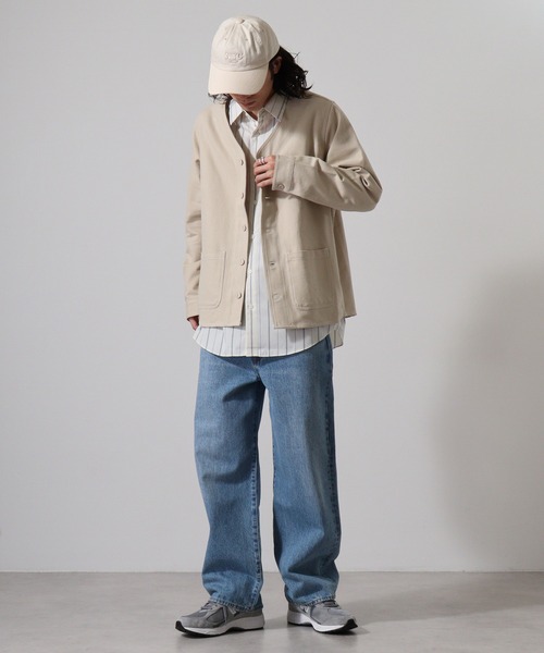 BIG MIKE（ビッグマイク）の「BIGMIKE カーディガン（カーディガン/ボレロ・メンズ・ベージュ・M/L）」の9枚目の写真