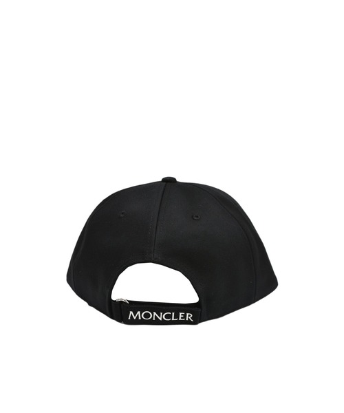 MONCLER（モンクレール）の「BASEBALL CAP（キャップ・メンズ・ブラック・ONE SIZE）」の6枚目の写真