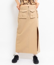 atmos pink Multi-pockets Pencil Skirt / アトモス ピンク マルチポケット ペンシル スカート