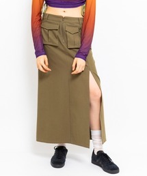 atmos pink Multi-pockets Pencil Skirt / アトモス ピンク マルチポケット ペンシル スカート