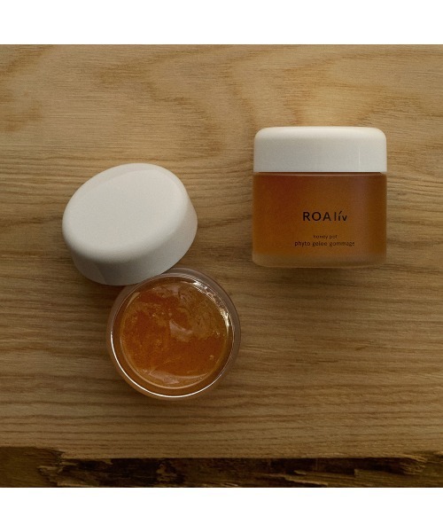 ROAliv（ロアリブ）の「ハニーポット フィトジュレゴマージュ 80g（フェイススクラブ/ピーリング・レディース・その他・FREE）」の4枚目の写真