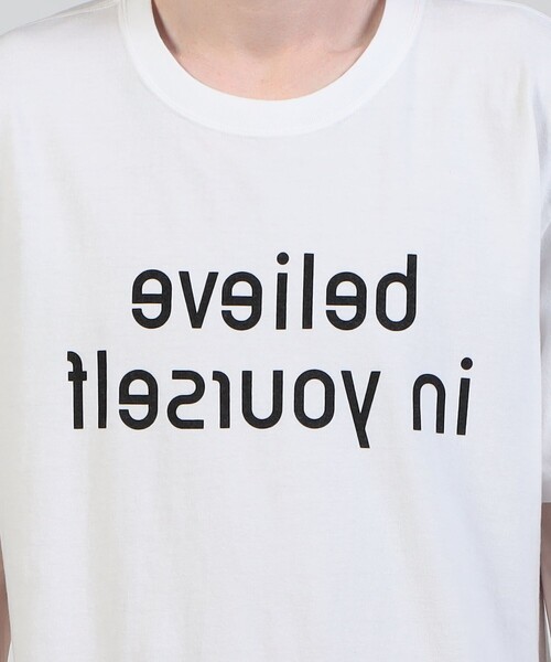 TANGTANG(タンタン)の「TANG TANG MIRROR BELIEVE プリントTシャツ(Tシャツ/カットソー・メンズ・ホワイト系その他・L/XL)」の8枚目の写真