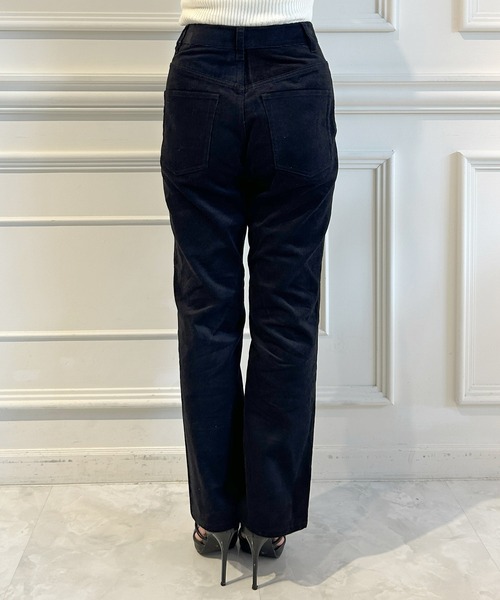 ROYAL PARTY(ロイヤルパーティー)の「コーデュロイフレアパンツ(その他パンツ・レディース・ブラック/ブラウン/オフホワイト・マルチサイズ)」の9枚目の写真