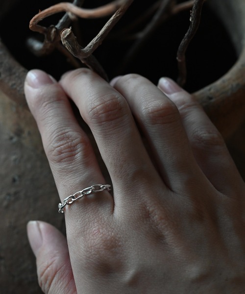 ombre bijoux（オンブルビジュー）の「チェーンリング(Silver925)（リング・レディース・シルバー・#9/#12/#20/#5/#16/#1/#2）」の3枚目の写真