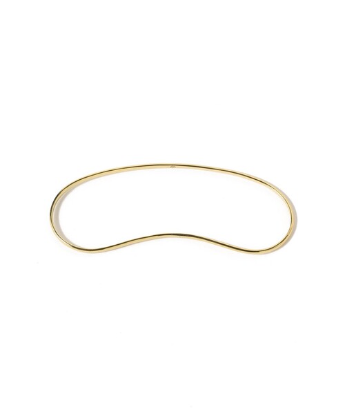 BEAMS BOY（ビームスボーイ）の「BEAMS BOY / ブラス ナロー パーム カフ（バングル/リストバンド・レディース・ゴールド・ONE SIZE）」の2枚目の写真
