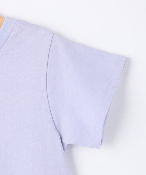 SHOO・LA・RUE（シューラルー）の「◆【110-140cm】半袖ティアードチュニック（チュニック・キッズ・パープル/ライトグリーン/ピンク系/ブラック/イエロー系その他・11/12/13/14）」の10枚目の写真