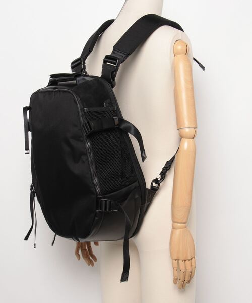 KATSUYUKI KODAMA(カツユキコダマ)の「【KATSUYUKIKODAMA PARADIDDLE】ナイロンバックパック(バックパック/リュック・メンズ・ブラック・FREE)」の12枚目の写真