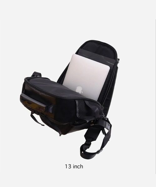 KATSUYUKI KODAMA(カツユキコダマ)の「【KATSUYUKIKODAMA PARADIDDLE】ナイロンバックパック(バックパック/リュック・メンズ・ブラック・FREE)」の10枚目の写真