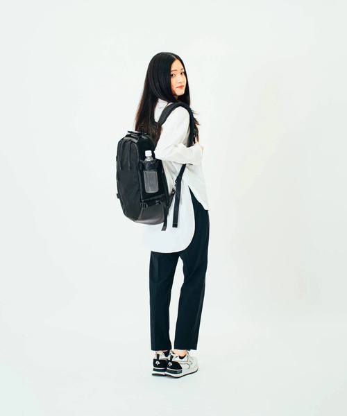 KATSUYUKI KODAMA(カツユキコダマ)の「【KATSUYUKIKODAMA PARADIDDLE】ナイロンバックパック(バックパック/リュック・メンズ・ブラック・FREE)」の11枚目の写真