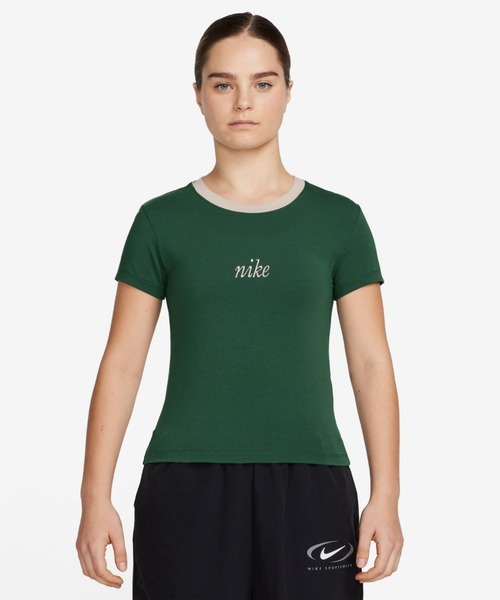 ナイキ Nike 【 Chill Knit Mini Rib Top Women's 】 ファッション レディースファッション トップス Tシャツ カットソー Nike Sportswear Chill Knit Women's Tight Cropped Mini-Rib 2