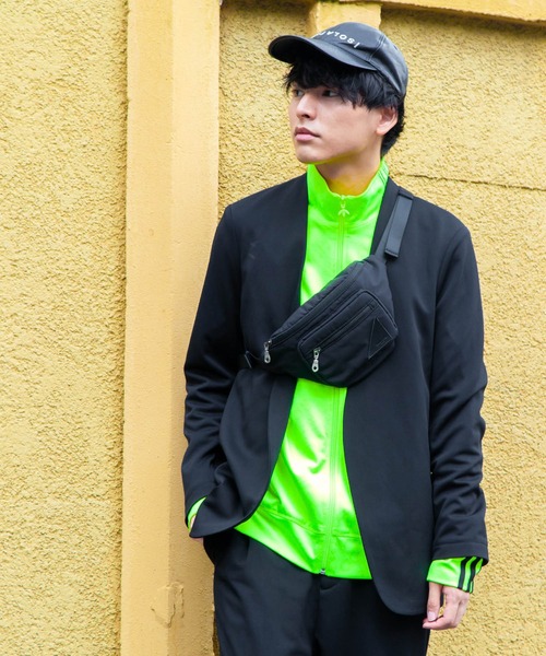 ADAM PATEK(アダムパテック)の「『ADAM PATEK/【Nob】BREATHATEC POCKET BODYBAG(ボディバッグ/ウエストポーチ・メンズ・ブラック/ネイビー・ONESIZE)」の10枚目の写真
