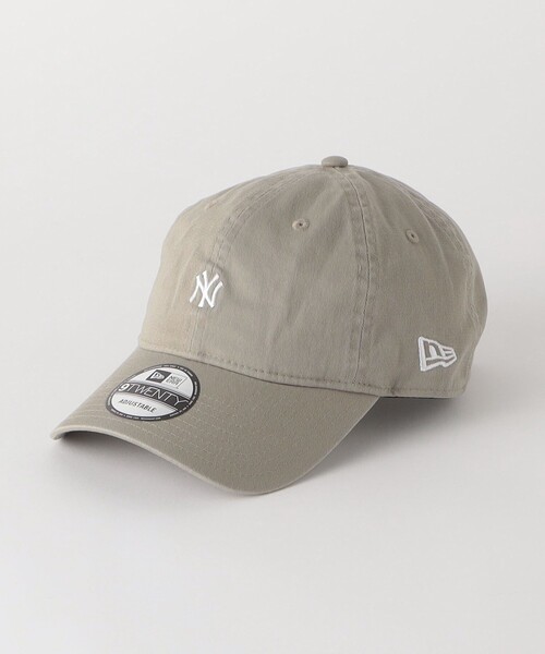 NEW ERA（ニューエラ）の「【別注】＜NEW ERA＞GLR 9TWENTY ミニ NY キャップ（キャップ・メンズ・オレンジ系その他/ライム/ベージュ/ネイビー/ブラック/グレー/ダークブラウン・FREE）」の4枚目の写真