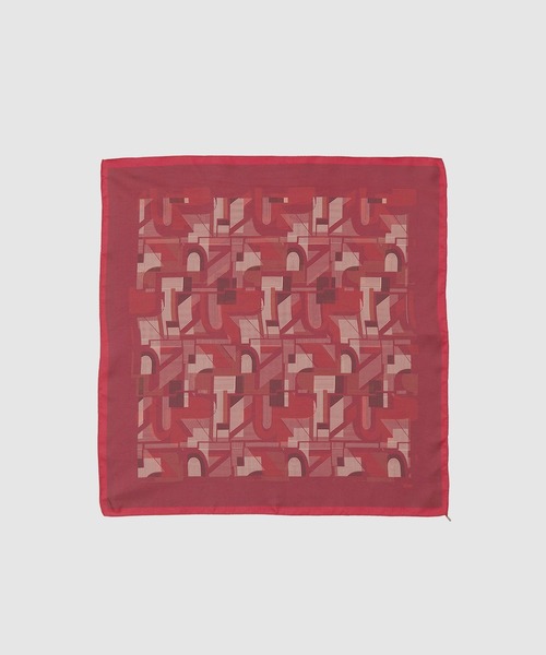 ROPE'（ロペ）の「RモノグラムシルクスカーフS（バンダナ/スカーフ・レディース・ベージュ/レッド/ブルー系その他4・FREE）」の3枚目の写真