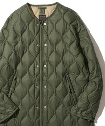 TAION | 【TAION / タイオン】SOFT SHELL MILITARY M65 DOWN JACKET / ミドル丈キルティングダウンジャケット(ダウンジャケット/コート)