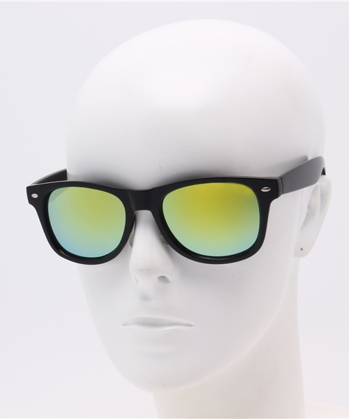 MYE-DO'（マイ・ドゥ）の「WF セルフレーム ミラーサングラス #TY2832-2M（サングラス・レディース・ブラック・FREE）」の2枚目の写真