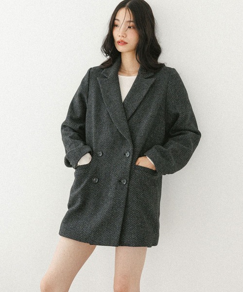 Heather winter big jacket ヘザー　ジャケット 楽天市場】Winter Big Jacket Heather ヘザー ジャケット
