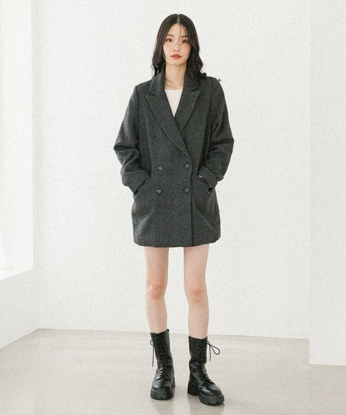 Winter Big Jacket 144344（テーラードジャケット）｜Heather