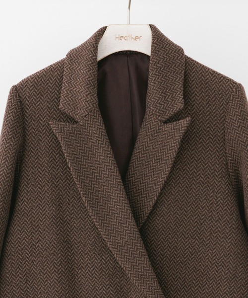 季節を繋ぐあたたかミドルアウター】Winter Big Jacket 144344