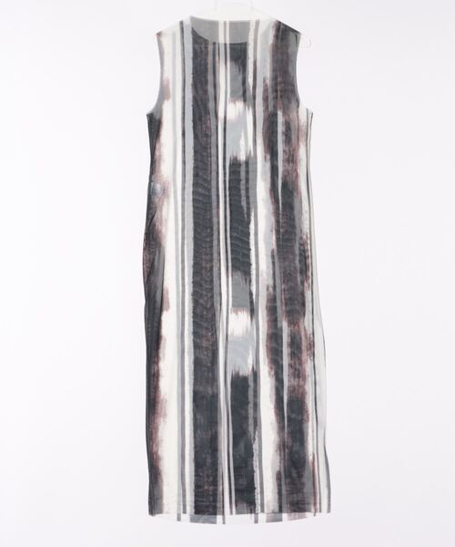 Uenui（ウニュイ）の「マーブル シアー ワンピース 総柄（ワンピース・レディース・ブラウン/グレー・FREE）」の16枚目の写真