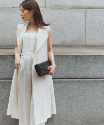 Noble | 【NOBLE×L'AUBE BLANC】ツイードフリンジワンピース(ワンピース)