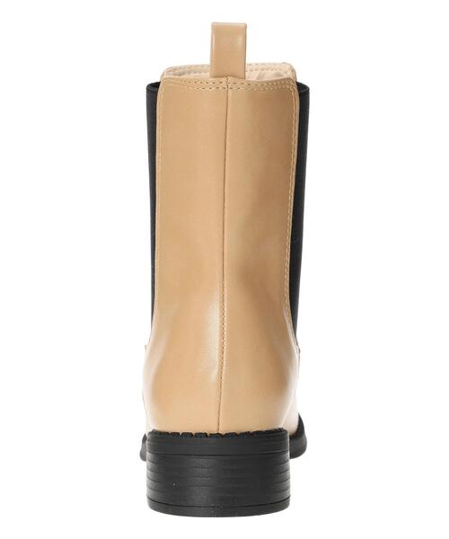 Samansa Mos2 blue（サマンサモスモスブルー）の「【ふっくらクッション】インヒールサイドゴアブーツ（ブーツ・レディース・ブラック/ベージュ・M/L）」の21枚目の写真