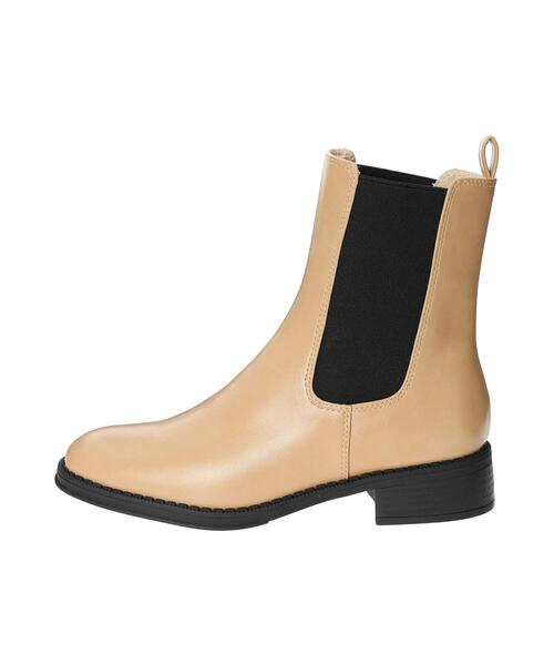 Samansa Mos2 blue（サマンサモスモスブルー）の「【ふっくらクッション】インヒールサイドゴアブーツ（ブーツ・レディース・ブラック/ベージュ・M/L）」の22枚目の写真