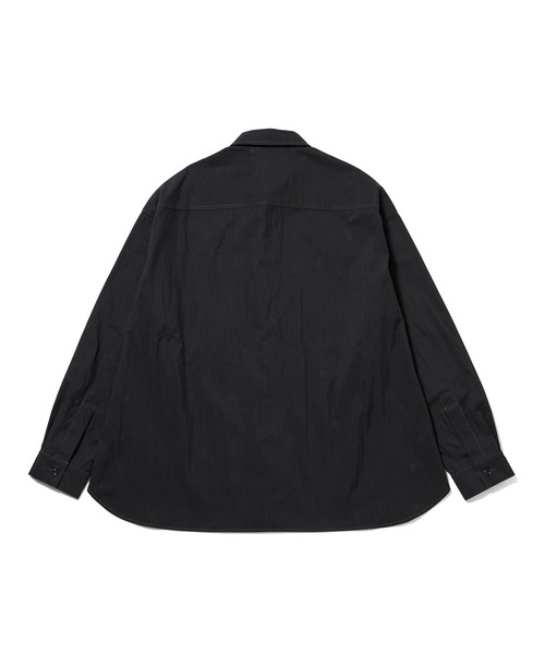 JUNRED(ジュンレッド)の「フィルムルーズレギュラーカラーシャツ(シャツ/ブラウス・メンズ・チャコールグレー/ブラック/ベージュ系その他・S/M/L)」の15枚目の写真