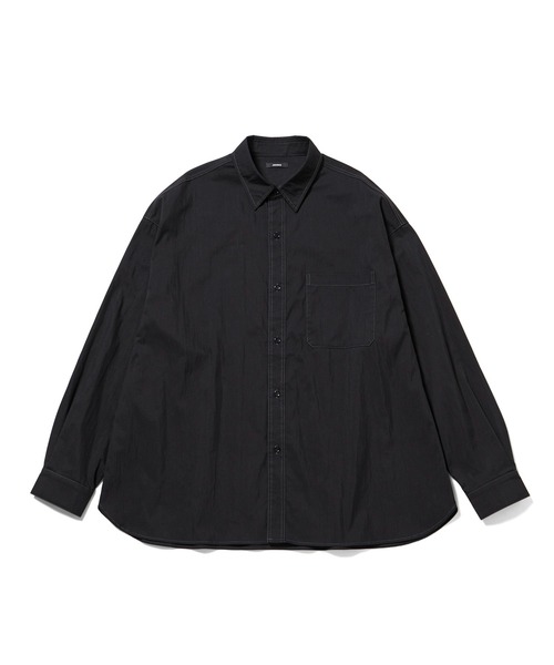 JUNRED(ジュンレッド)の「フィルムルーズレギュラーカラーシャツ(シャツ/ブラウス・メンズ・チャコールグレー/ブラック/ベージュ系その他・S/M/L)」の16枚目の写真