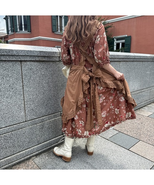 ローズジャムびんプリントミディワンピース（ワンピース）｜PINK HOUSE  