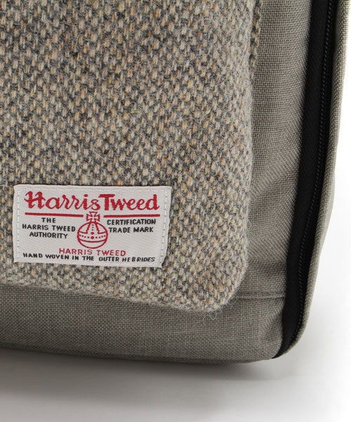 HARRIS TWEED(ハリスツイード)の「【Ciaopanic】Harris Tweed (ハリスツイード)BACKPACK(バックパック/リュック・メンズ・ブラック/グレー/ネイビー・FREE)」の8枚目の写真