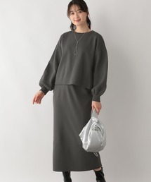 GLOBAL WORK Smile Seed Store | 軽やかニットセットアップ/129718(ワンピース)