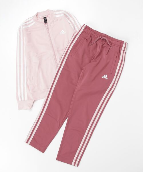 アディダス adidas エッセンシャルズ スリーストライプス トラックスーツ（セットアップ）｜adidas（アディダス）