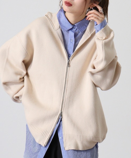 【セール】MANYMENMANYMINDS ウォッシャブルドライバーズニット（ニット/セーター）｜many men many mind（メニーメンメニーマインド）