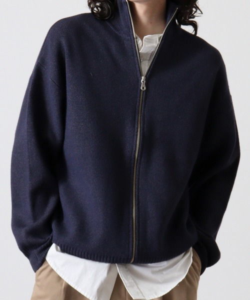 many men many mind(メニーメンメニーマインド)の「MANYMENMANYMINDS ウォッシャブルドライバーズニット(ニット/セーター・メンズ・ネイビー/ブラック/アイボリー/グレー/ブラウン・L/M/XL)」の20枚目の写真