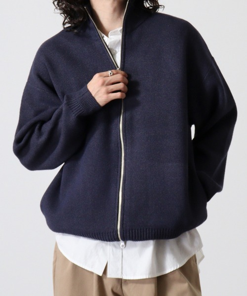 many men many mind(メニーメンメニーマインド)の「MANYMENMANYMINDS ウォッシャブルドライバーズニット(ニット/セーター・メンズ・ネイビー/ブラック/アイボリー/グレー/ブラウン・L/M/XL)」の19枚目の写真