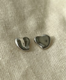 ニュアンスハートピアス (両耳用)